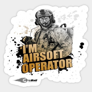 I'm Airsoft Operator Sticker